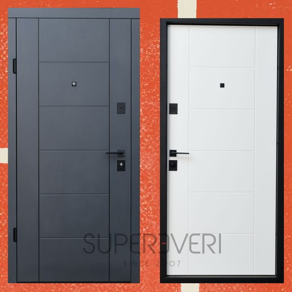 Входные двери Berez Parallel 850 Пр антрацит/софт айс Berez Parallel 850 Пр фото — Магазин дверей SuperDveri